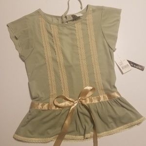 Sage green Blouse by Fire size Small new with tags